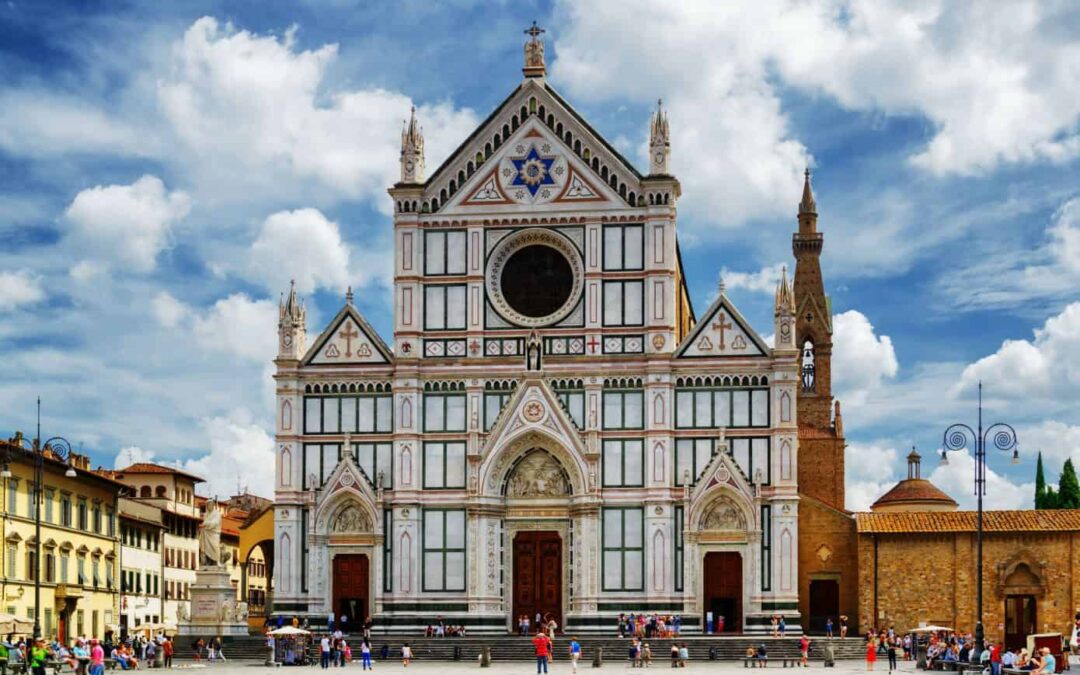 The basilica of Santa Croce